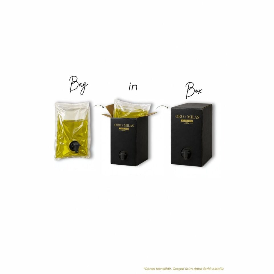 Oro di Milas Organik Premium Reserve Memecik Natürel Sızma Zeytinyağı - Bag in Box